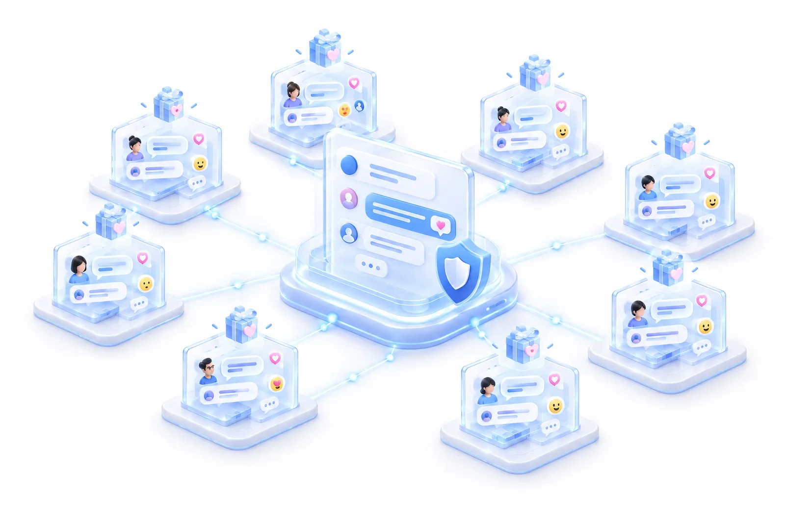 Real-time chat at every layer.